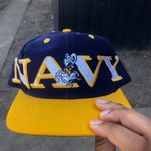 Vintage Navy Hat